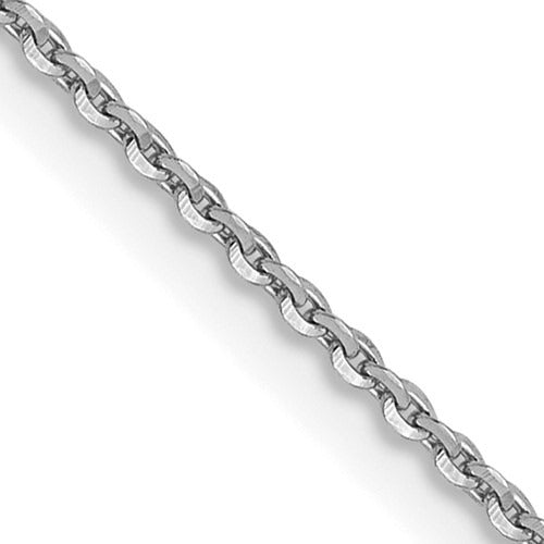 14 karat white gold necklace unisex online fine