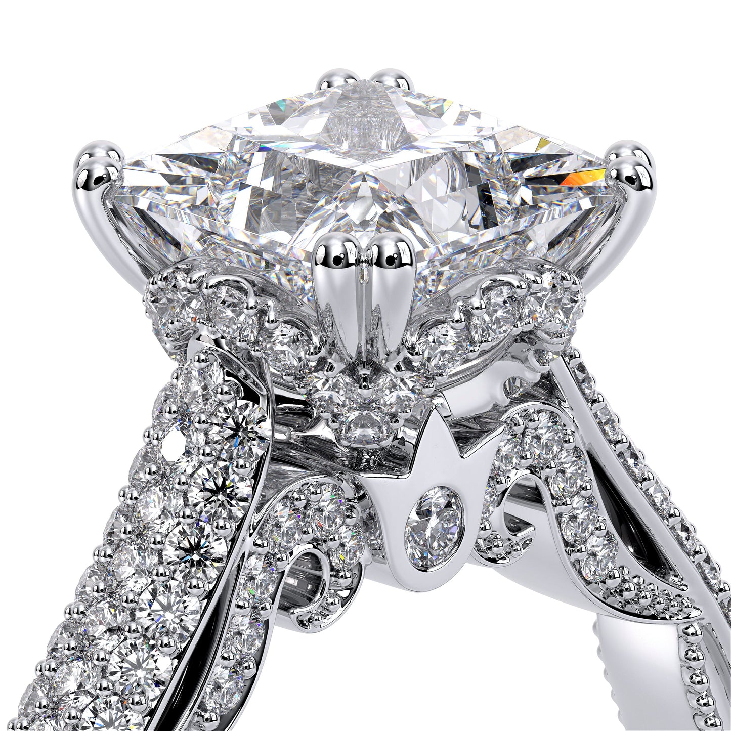 Verragio Venetian Collection White Gold Semi-Mount Engagement Ring - Diamond Semi-Mount Rings