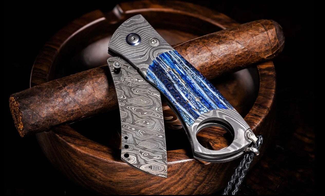 William Henry Twister Cigar Cutter Knife - William Henry Knife