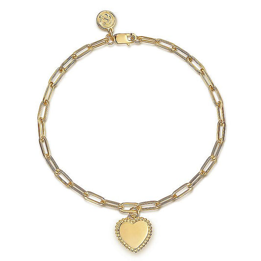 Gabriel & Co. Yellow Gold Bracelet