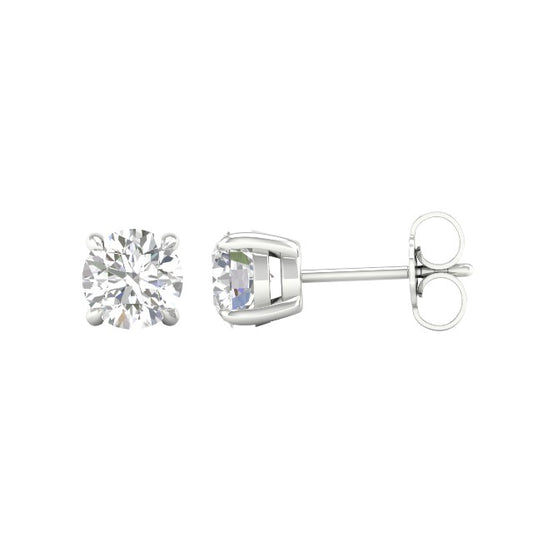 Laboratory Grown Diamond Stud Earrings