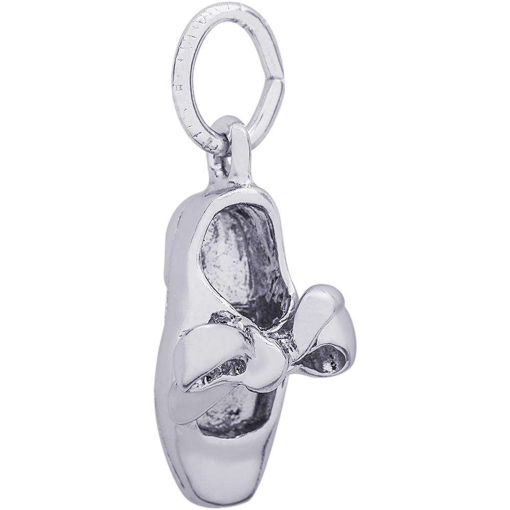 Rembrandt Tap Shoe Charm - Silver Charms