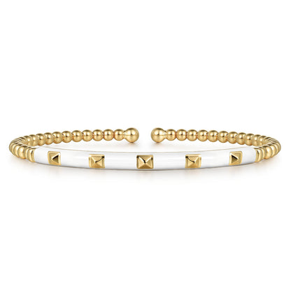 Gabriel & Co. Yellow Gold Bujukan Bracelet