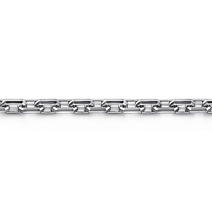 Gabriel & Co Sterling Silver Chain Bracelet - Gents Bracelet