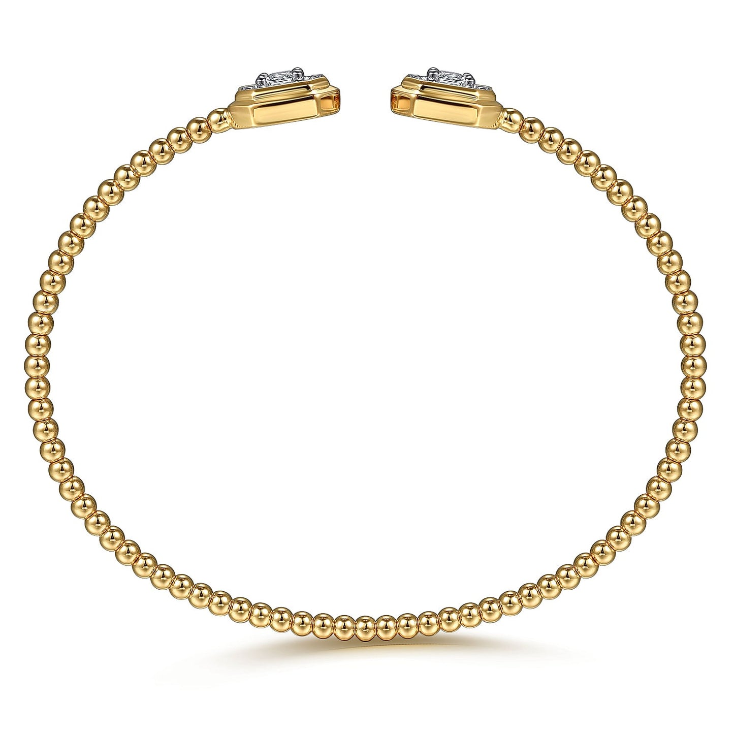 Gabriel & Co. Yellow Gold Diamond Bujukan Bracelet