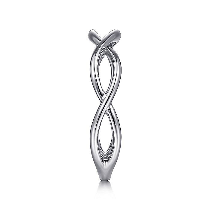 Gabriel & Co. White Gold Twisted Ring - Gold Fashion Rings - Women's