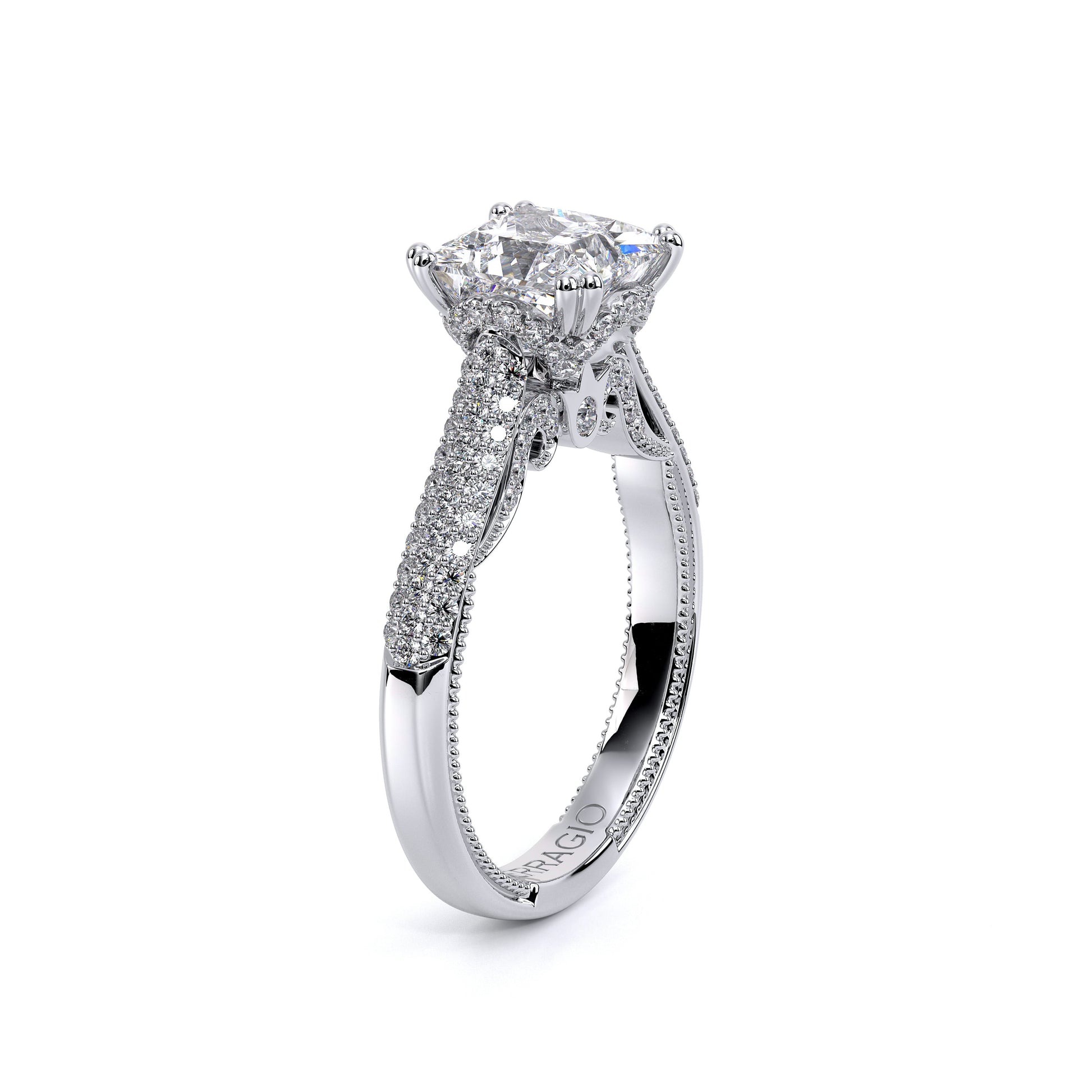 Verragio Venetian Collection White Gold Semi-Mount Engagement Ring - Diamond Semi-Mount Rings