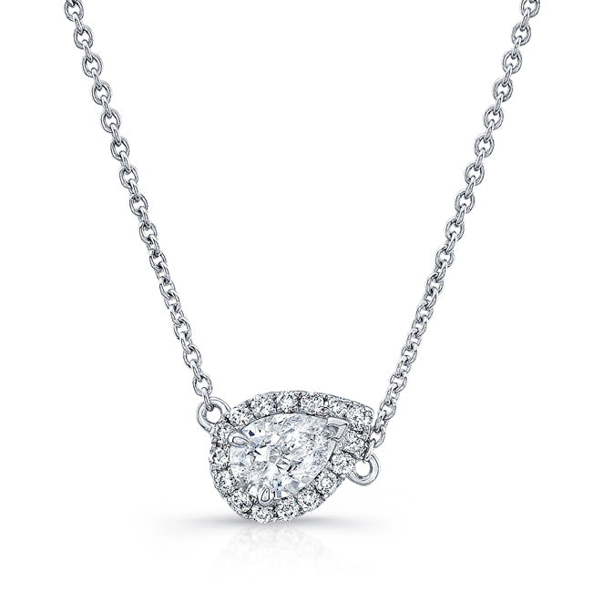 Forevermark Center of My Universe Halo Pendant - Diamond Necklaces