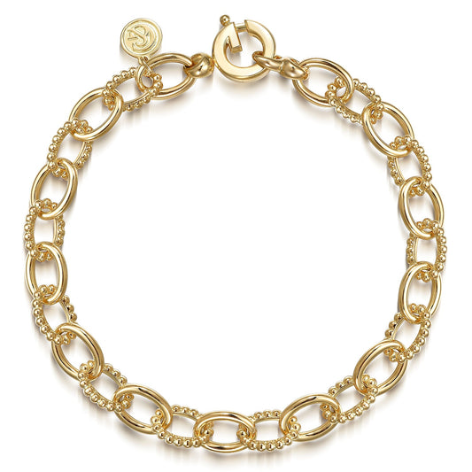 Gabriel & Co. Yellow Gold Bracelet