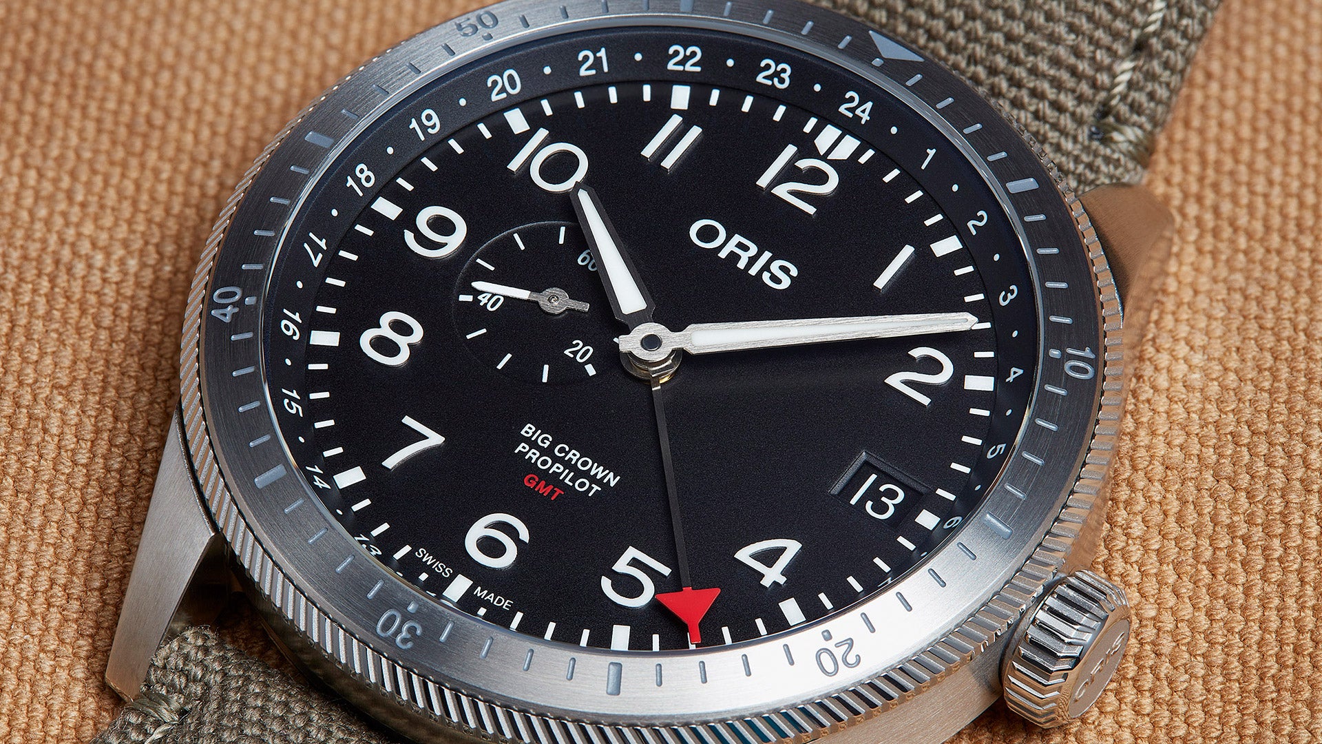 Oris Big Crown Propilot Timer GMT David Scott Fine Jewelry