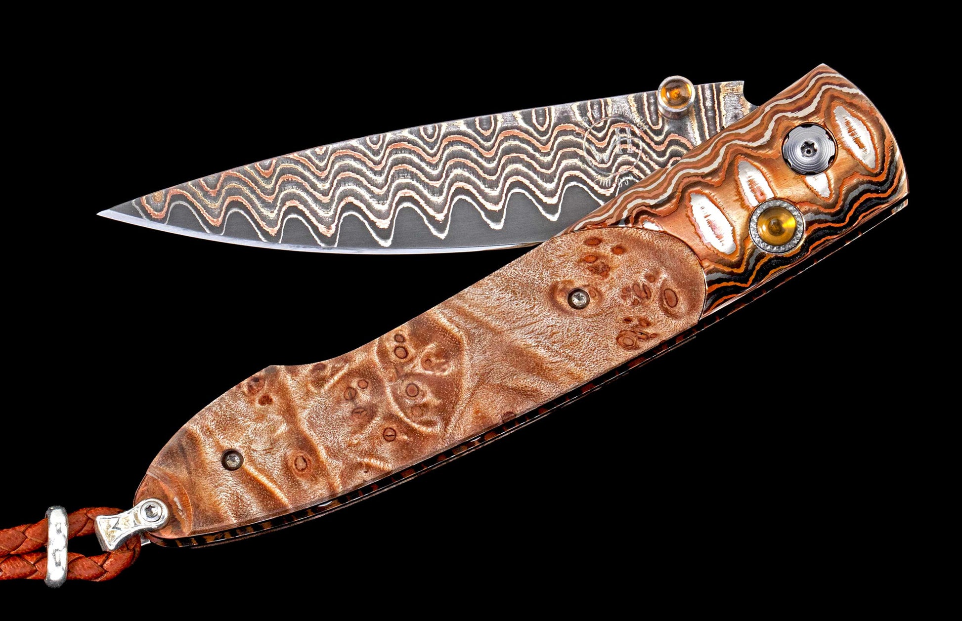 William Henry Lancet 'Burl' Knife - William Henry Knife