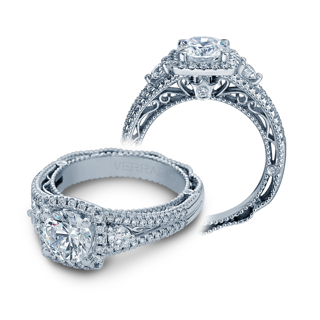 Verragio Venetian Collection Semi-Mount Engagement Ring - Diamond Semi-Mount Rings