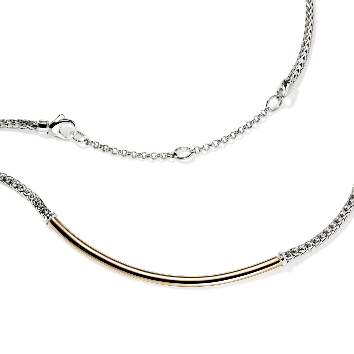 John Hardy Sterling Silver & Yellow Gold Essential Necklace