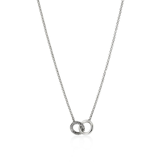 John Hardy Sterling Silver Essential Linked Necklace