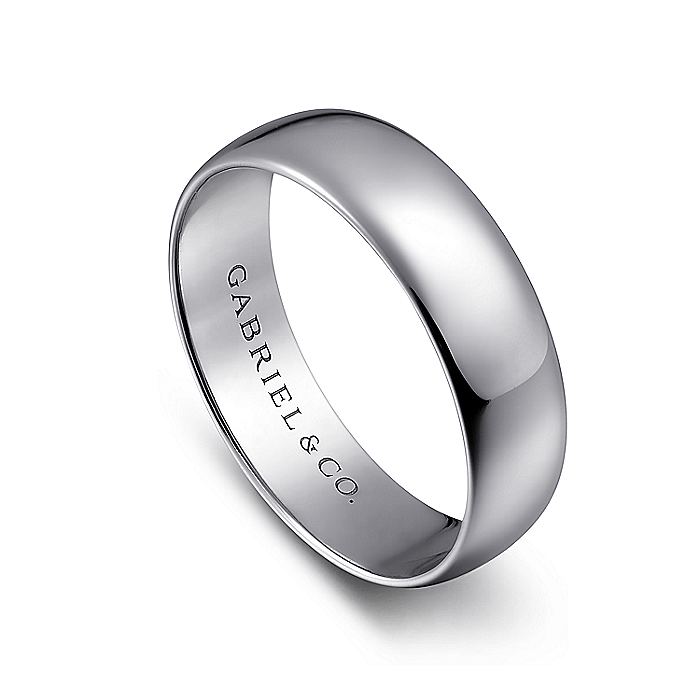 Gold Wedding Bands  -  Men'