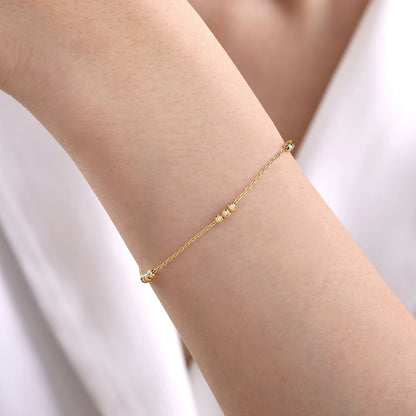 Gabriel & Co. Yellow Gold Bracelet