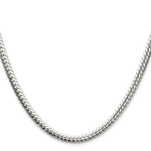 Sterling Silver Flat Chain