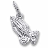 Rembrandt Prayer Charm - Silver Charms