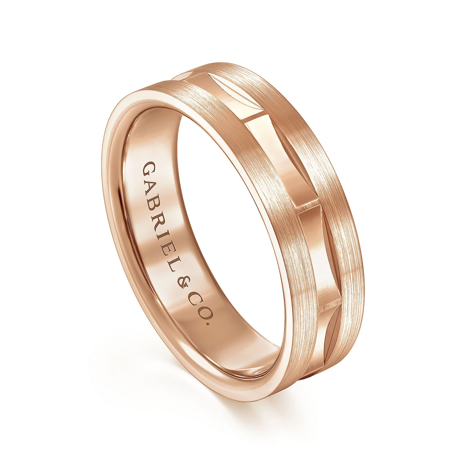 MBM0135-60K4JJJ - Gold Wedding Bands - Men's