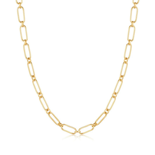 Ania Haie Connect Paperclip Chain Necklace