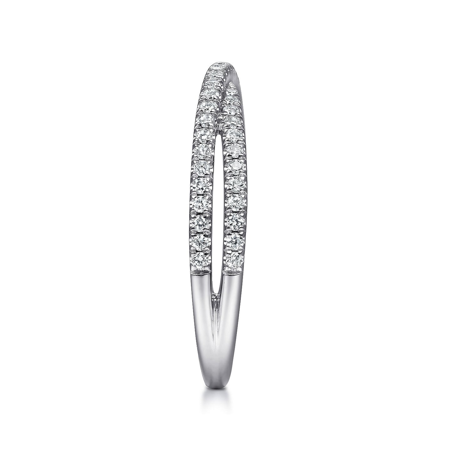 Gabriel & Co. White Gold Diamond Ring