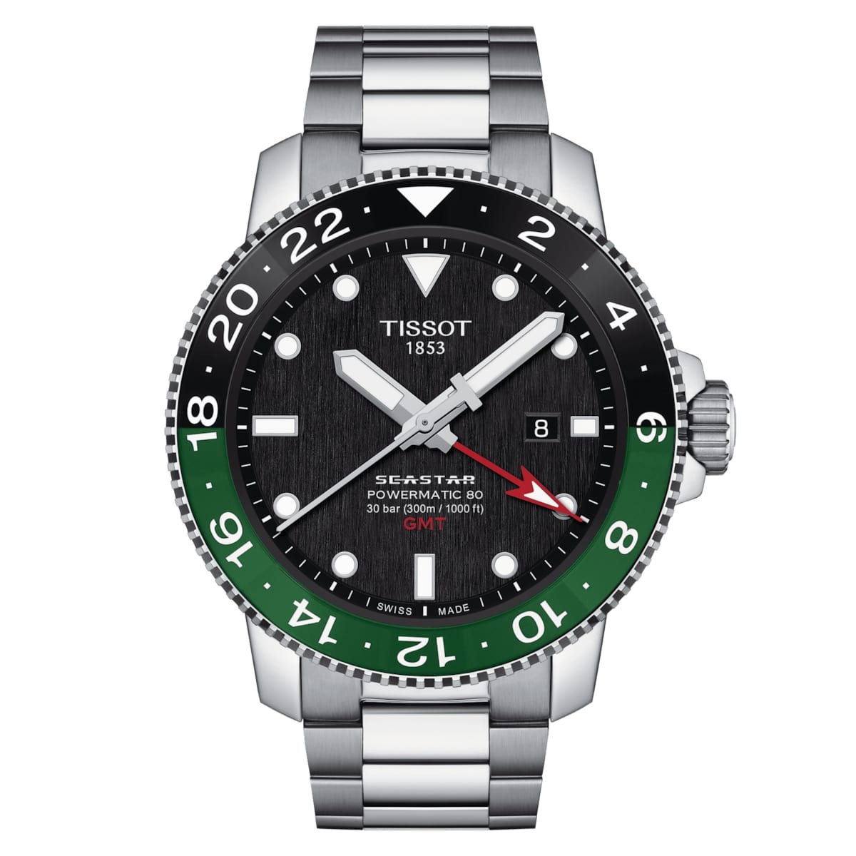 Tissot Seastar 1000 Powermatic 80 GMT - Watches - Mens