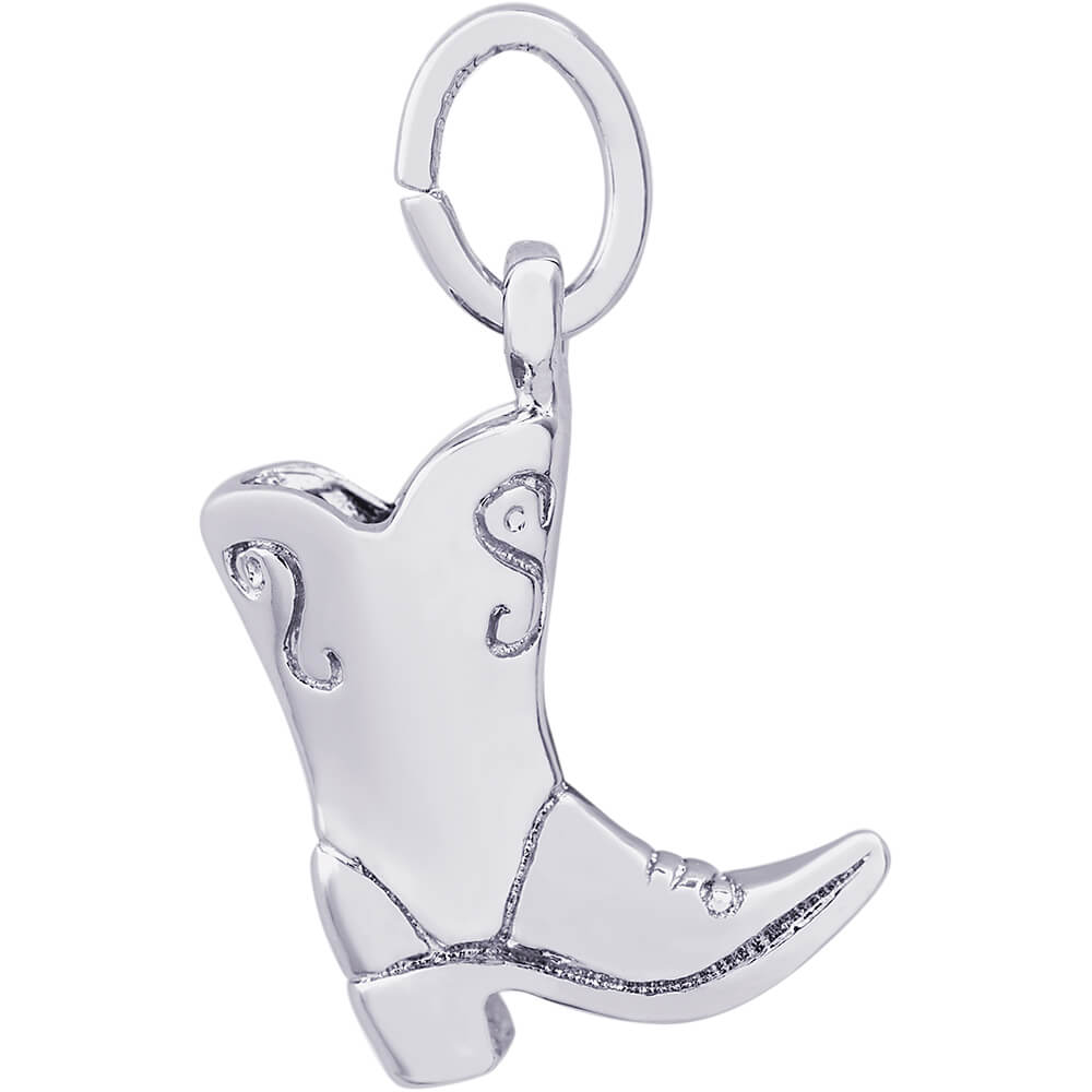 Rembrandt Cowboy Charm - Silver Charms