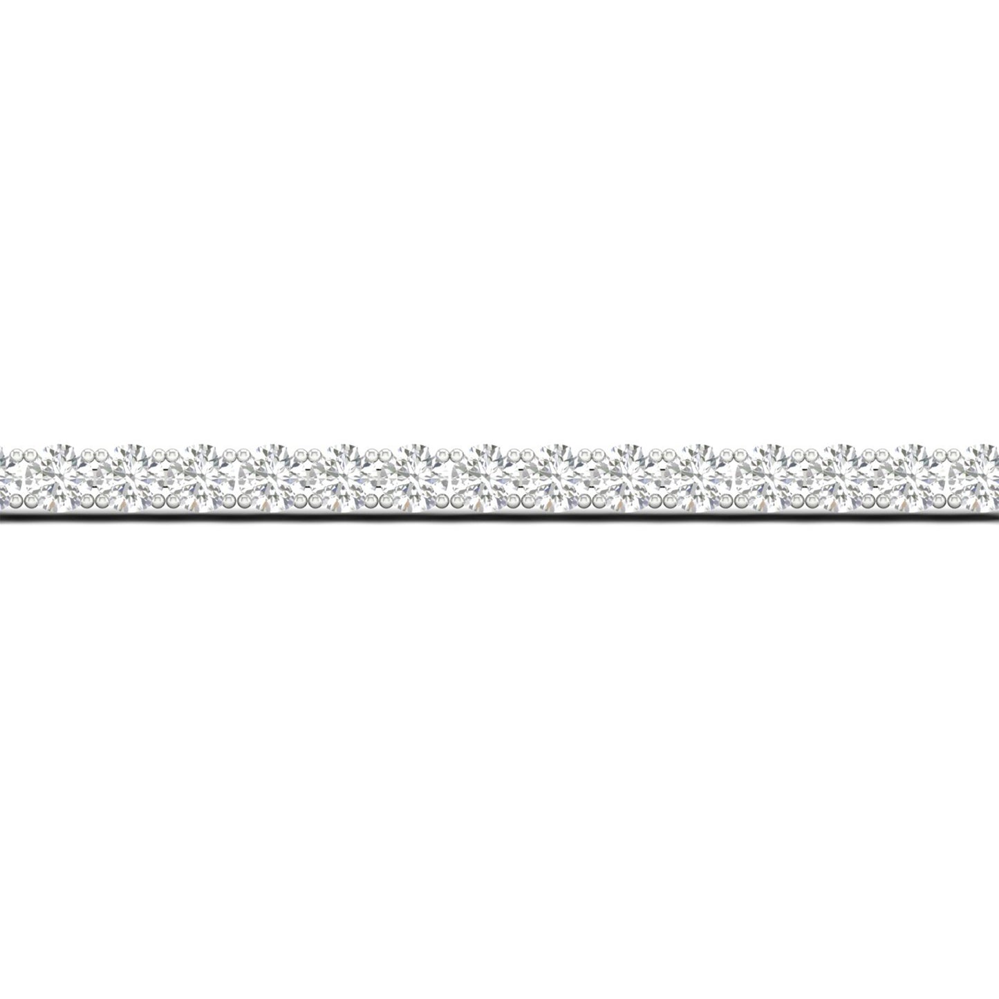 White Gold Tennis Bracelet