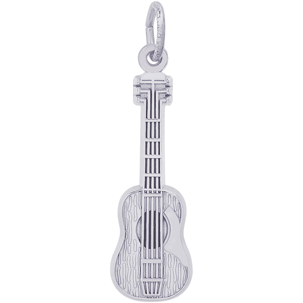 Rembrandt Guitar Charm - Silver Charms