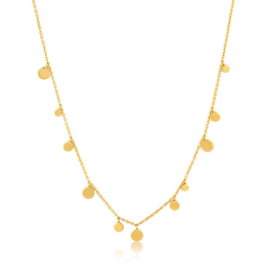 Ania Haie Geometry Mixed Discs Necklace