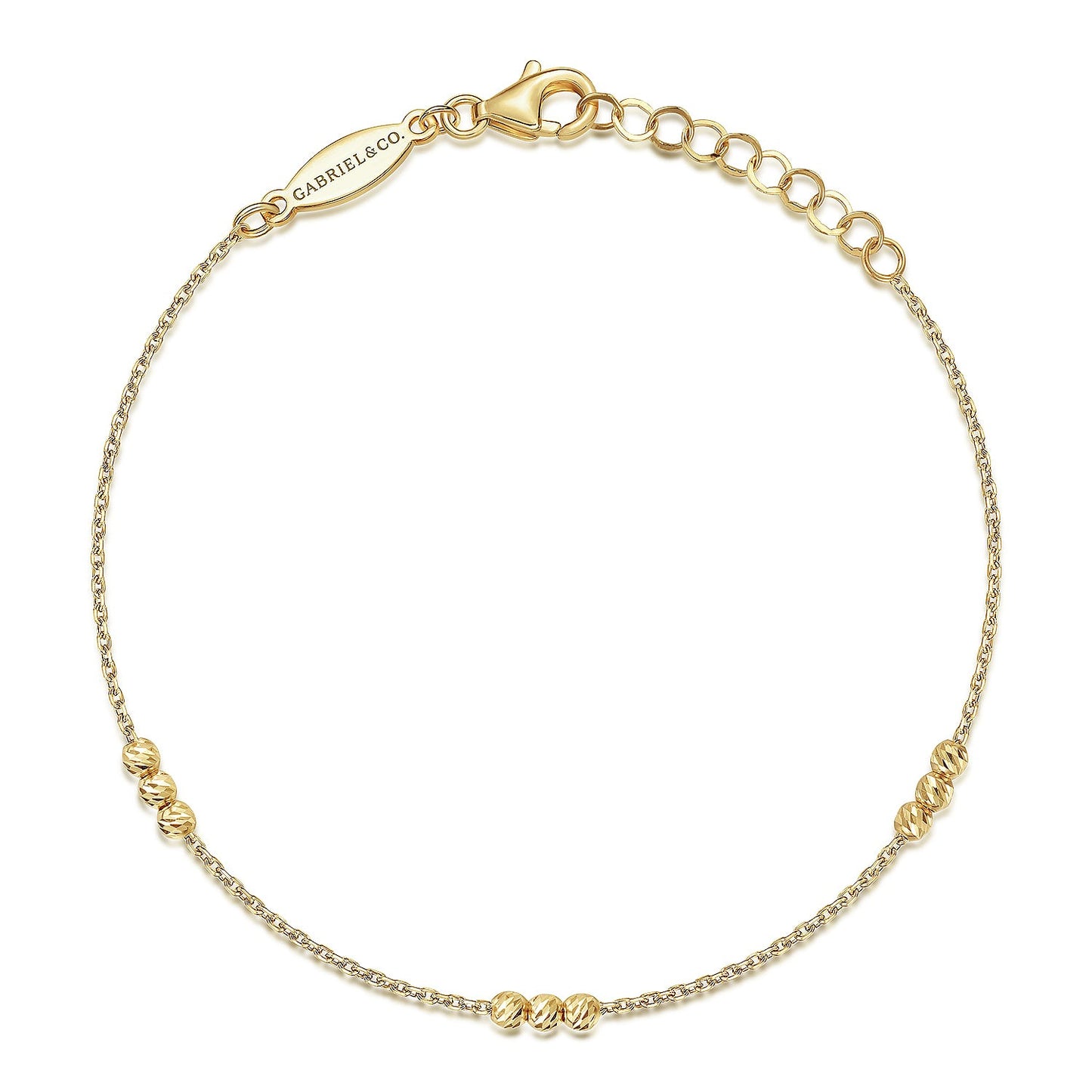 Gabriel & Co. Yellow Gold Bracelet