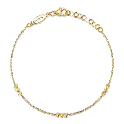 Gabriel & Co. Yellow Gold Bracelet