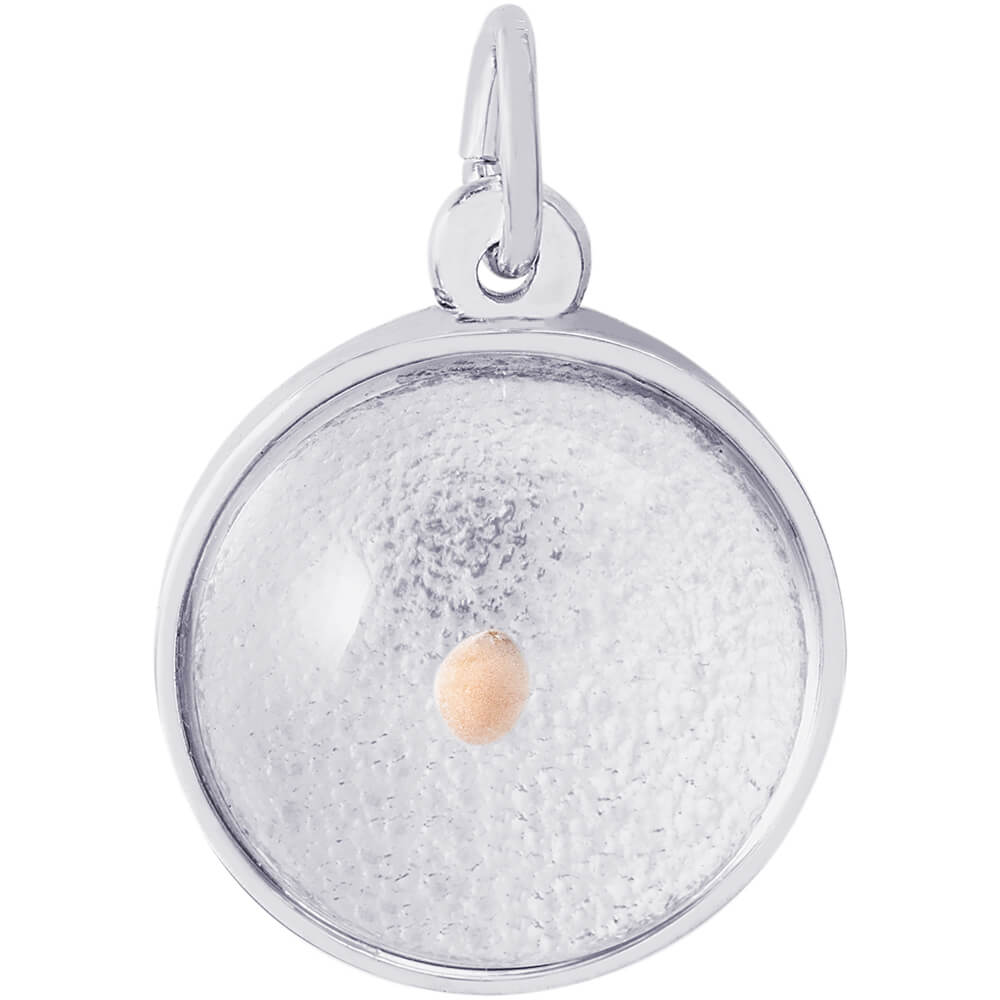 Rembrandt Mustard Seed Charm - Silver Charms