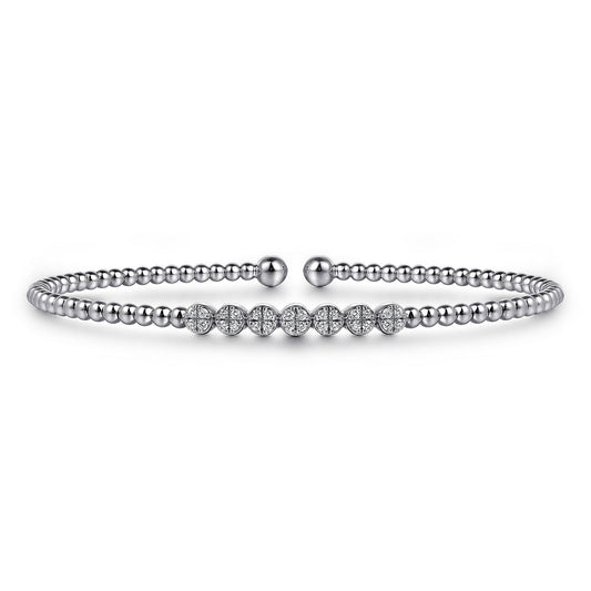 Gabriel & Co. White Gold Bujukan Bracelet