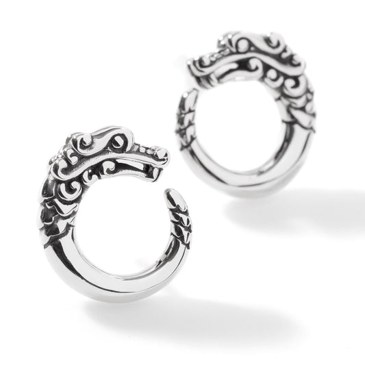 John Hardy Sterling Silver Naga Stud Earrings