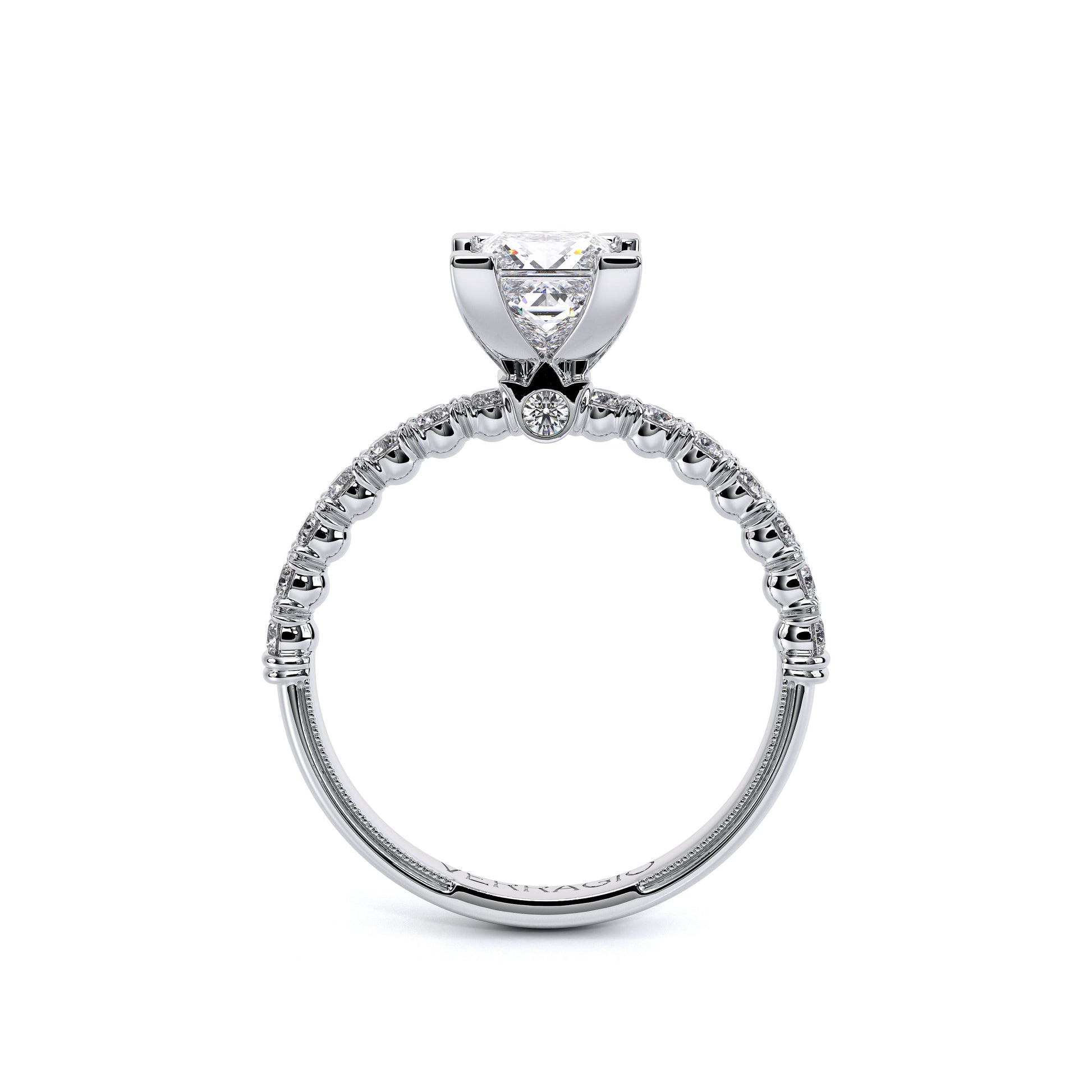 Verragio Renaissance Collection White Gold Semi-Mount Engagement Ring - Diamond Semi-Mount Rings