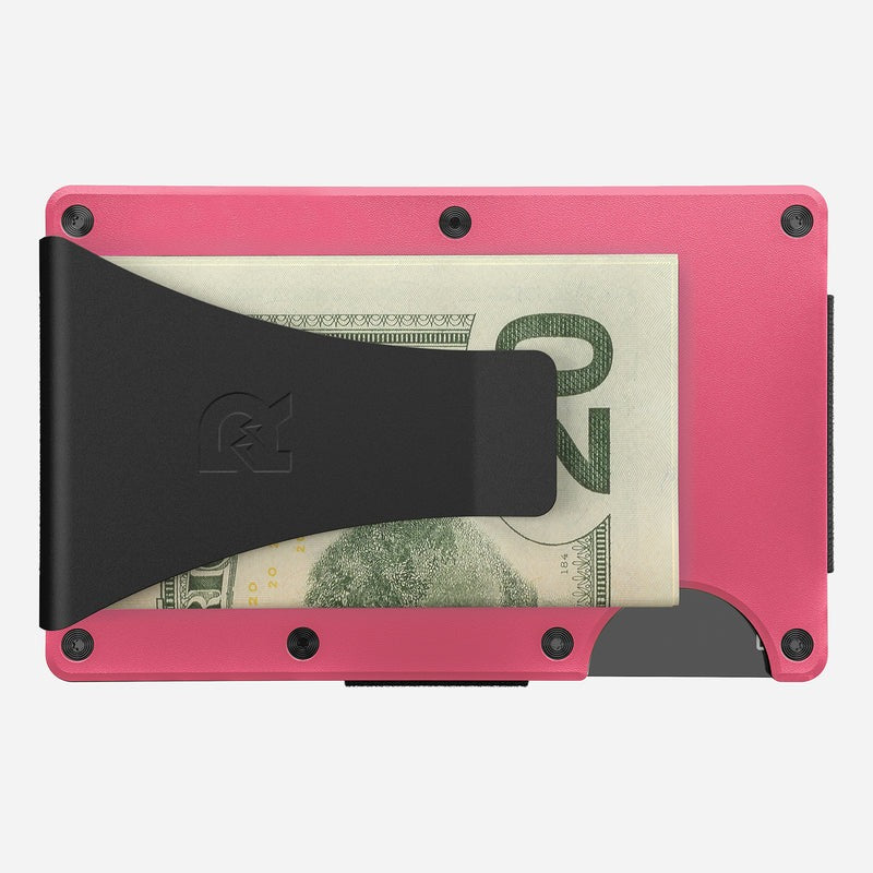 Ridge Wallet - Flamingo Clip Fine – David - Pink Jewelry Scott Money